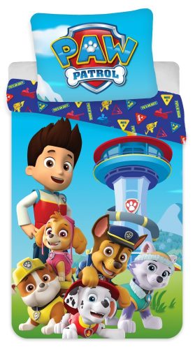 Paw Patrol Kinderbettwäschebezug 100×135cm, 40×60 cm