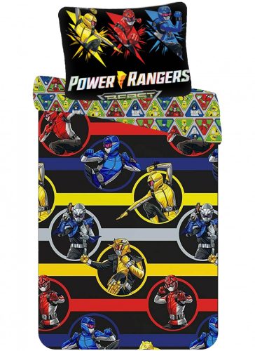 Power Rangers Beast  Kinderbettwäsche 100×140cm, 40×45 cm