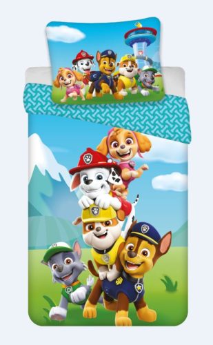 Paw Patrol Bettbezug 140×200cm, 70×90 cm 