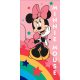 Disney Minnie  Rainbow Star Badetuch, Strandtuch 70x140 cm