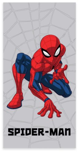 Spiderman Grey Web Badetuch, Strandtuch 60x120cm