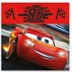 Disney Cars Flag Handtuch, Gesichtstuch, 30x30cm Handtuch