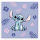 Disney Lilo und Stitch Purple Handtuch, Gesichtstuch, 30x30cm Tuch