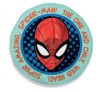 Spiderman Web Head Form-Kissen, dekoratives Kissen 35x35 cm Velours