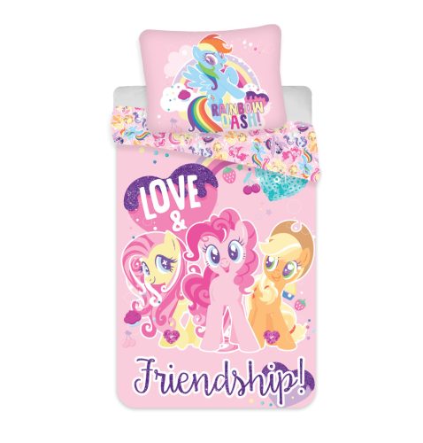 My Little Pony Friendship Bettwäsche-Set 140×200cm, 70×90 cm