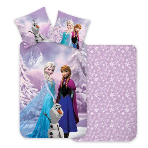 Disney Eiskönigin Snowy Kinderbettwäsche 100×135 cm, 40×60 cm