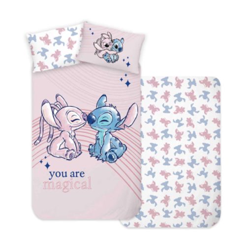 Disney Lilo und Stitch Magical Kinderbettwäsche 100×135 cm, 40×60 cm