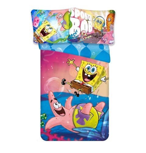 SpongeBob Schwammkopf Fun Bettwäsche 135×200cm, 80×80 cm