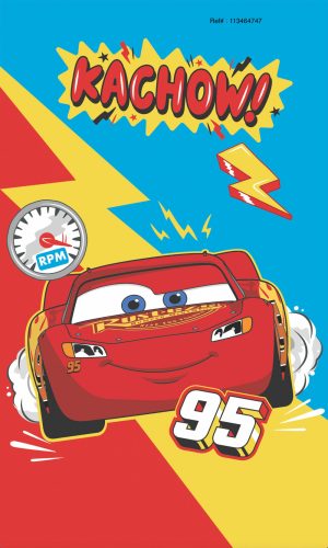 Disney Cars Kachow Handtuch, Gesichtshandtuch, Handtuch 30x50 cm