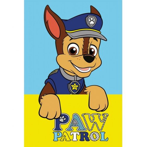 Paw Patrol Chase Handtuch, Gesichtstuch, Handtuch 30x50 cm