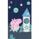 Peppa Wutz Space Handtuch, Gesichtstuch, Handtuch 30x50 cm