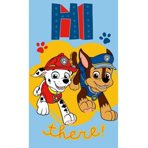 Paw Patrol Hi There Handtuch, Gesichtstuch, Handtuch 30x50 cm