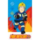 Fireman Sam Rescue Handtuch, Gesichtstuch, Handtuch 30x50 cm