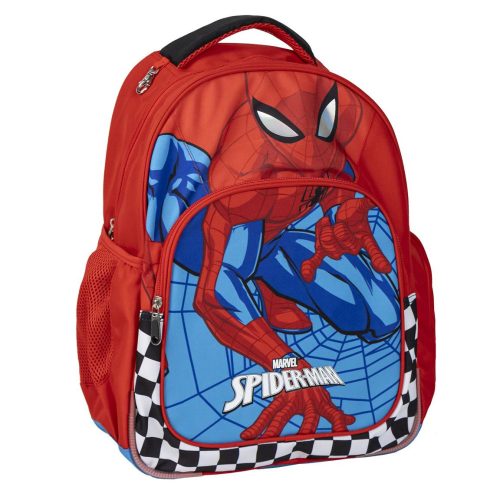 Spiderman Checked Schultasche, Tasche 42 cm