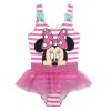 Disney Minnie Striped Kinder Badeanzug, Schwimmen 2-6 Jahre