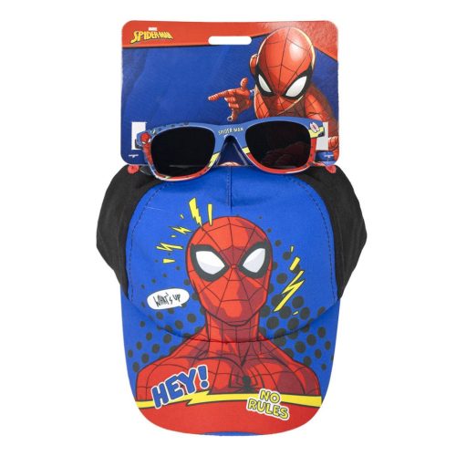 Spiderman No Rules Sonnenbrillen- und Baseballcap-Set