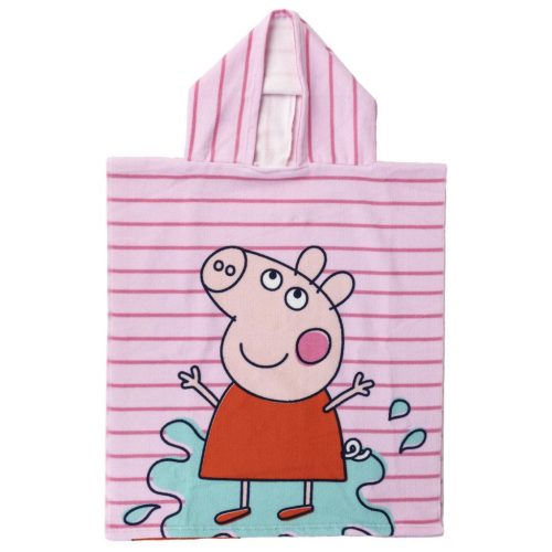 Peppa Wutz Sunny Day Strandtuch-Poncho 50 x 115 cm