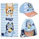 Bluey Handtuch-, Sportbeutel- und Baseballcap-Set