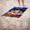 Dragon Ball Badehandtuch, Strandhandtuch 70x140cm (Fast Dry)