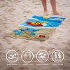 Pokémon Beach Badehandtuch, Strandhandtuch 70x140cm (Fast Dry)