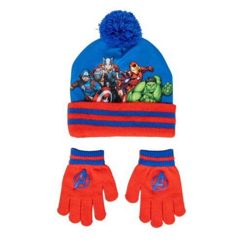 Avengers Kinder Mütze + Handschuhe Set