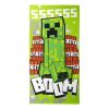 Minecraft Boom Badehandtuch, Strandhandtuch 70x140cm (Fast Dry)