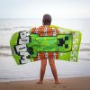 Minecraft Boom Badehandtuch, Strandhandtuch 70x140cm (Fast Dry)