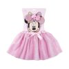 Disney Minnie  Rosa Kinderröcke und Stirnband-Set