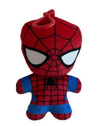 Spiderman Iron Man 2D Plüschfigur mit Aufhänger 13 cm