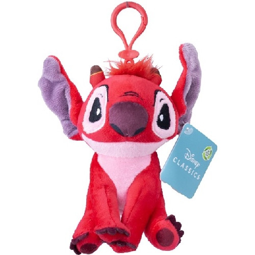 Disney Lilo und Stitch Leroy 3D Plüschfigur mit Aufhänger 14 cm