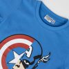 Avengers Captain America kurzes Kinder-T-Shirt, Oberteil 4-10 Jahre