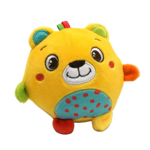 Tiere Sunny Teddy Plüschballfigur, Babyrassel Clementoni