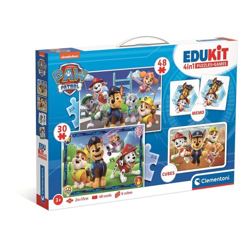 Paw Patrol Rickety Ridge 4-in-1 Spielesammlung Clementoni