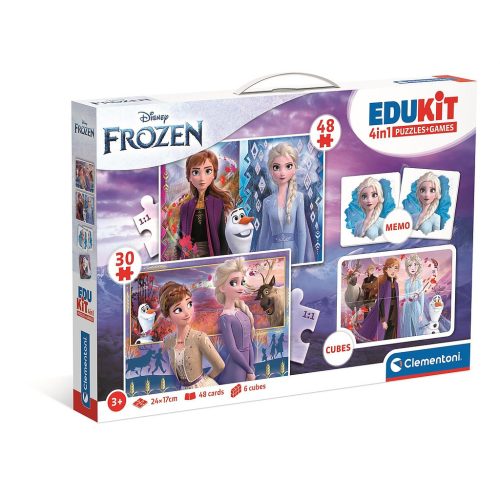 Disney Eiskönigin Seasons 4-in-1 Spielesammlung Clementoni