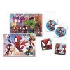 Spiderman Spidey 4-in-1 Spielesammlung Clementoni