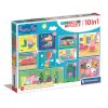 Peppa Wutz Life 10 in 1 Puzzle Clementoni