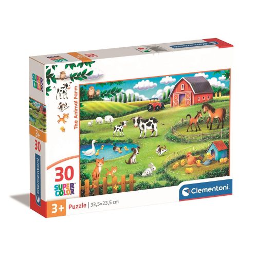 Tiere Farm 30 Teile Clementoni Puzzle