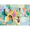 Disney Prinzessin Garden 104-teiliges Glitter-Puzzle Clementoni