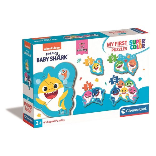 Baby Shark My First baba forma puzzle Clementoni