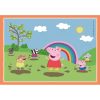 Peppa Wutz Picnic and School 4-in-1 Puzzle Clementoni