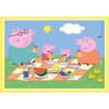 Peppa Wutz Picnic and School 4-in-1 Puzzle Clementoni