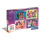 Disney Prinzessin 4 in 1 Puzzle Clementoni