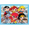 Justice League Mini-mates DC Super Hero 4 in 1 Puzzle Clementoni