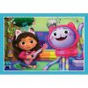 Gabby's Dollhouse Activities 4-in-1 Puzzle Clementoni