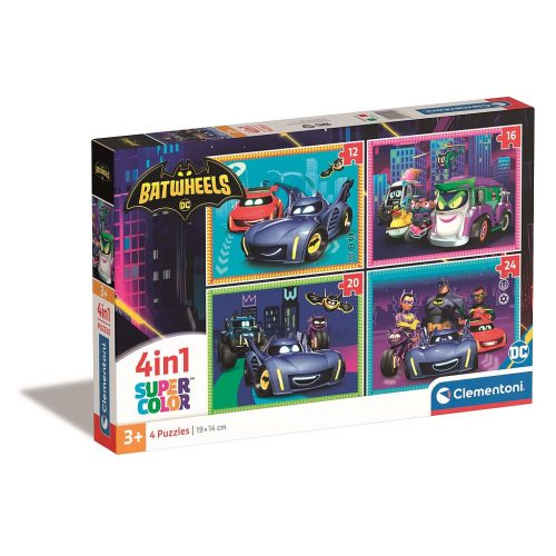 Batman Batwheels 4-in-1 Puzzle Clementoni