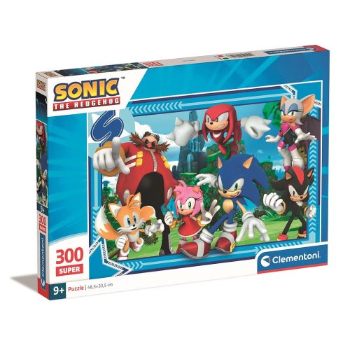 Sonic a sündisznó Crew 300-teiliges Puzzle von Clementoni