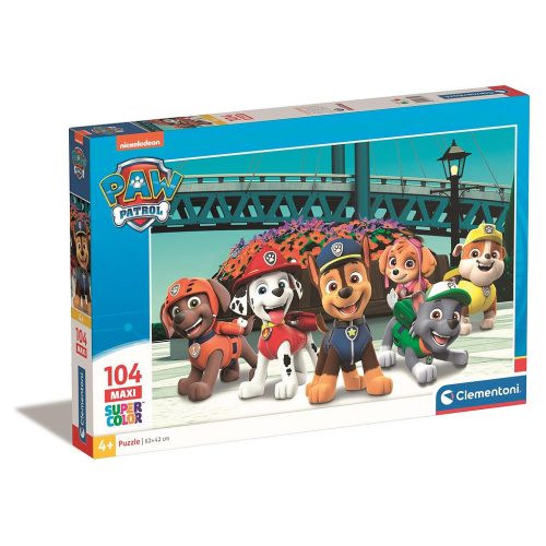 Paw Patrol Adventure Bay 104-tlg. Maxi-Puzzle Clementoni