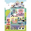 Farbe Sweet 104-teiliges Home Maxi Puzzle Clementoni