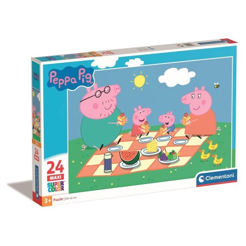 Peppa Wutz Picnic 24-teiliges Maxi-Puzzle Clementoni