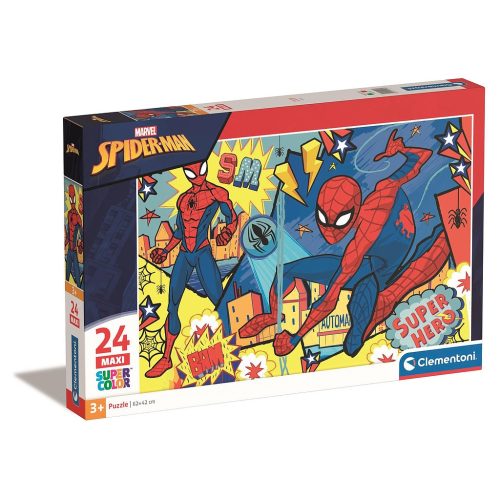 Spiderman BAM 24-teiliges Maxi-Puzzle Clementoni